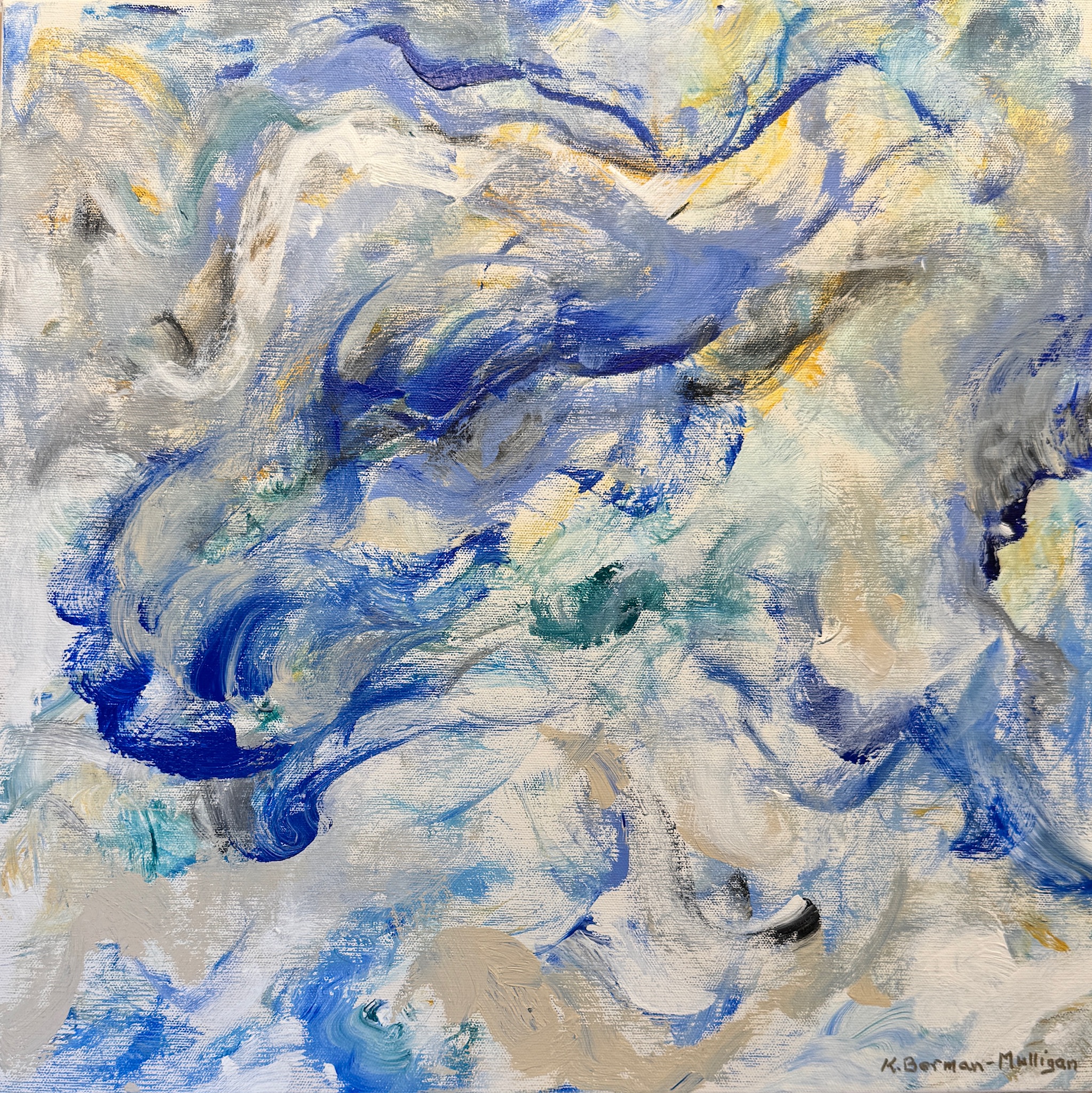 acrylic painting on canvas